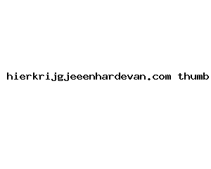 hierkrijgjeeenhardevan.com